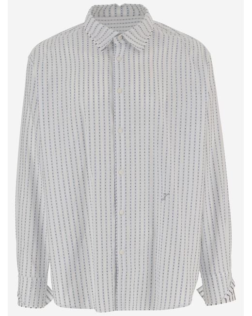 Jacquemus Gray Cotton Shirt for men