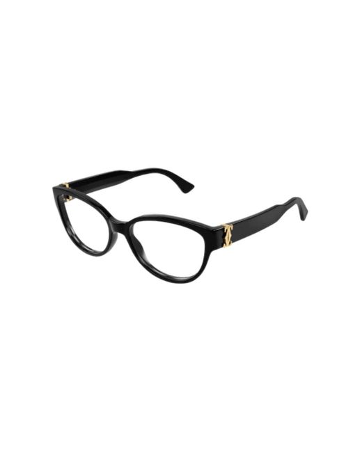 Cartier Black Ct 0450 Glasses