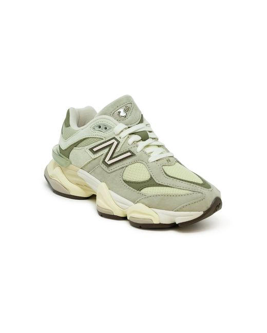 New Balance Metallic Olivine Nubuck Sneaker