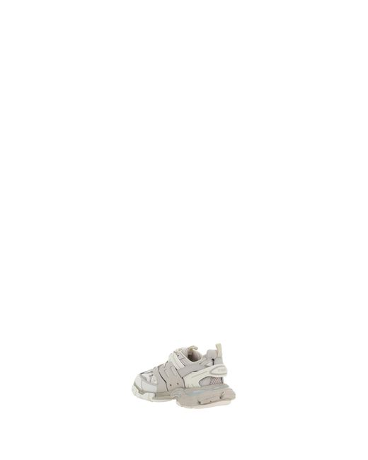 Balenciaga White Track Sneakers