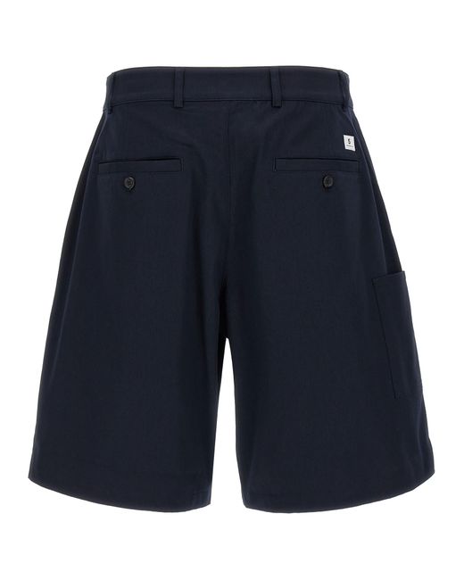 Department 5 Blue Easy Bermuda Shorts for men