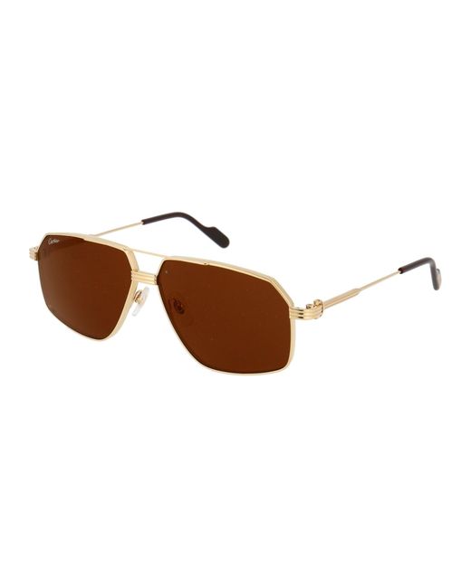 Cartier Brown Sunglasses for men