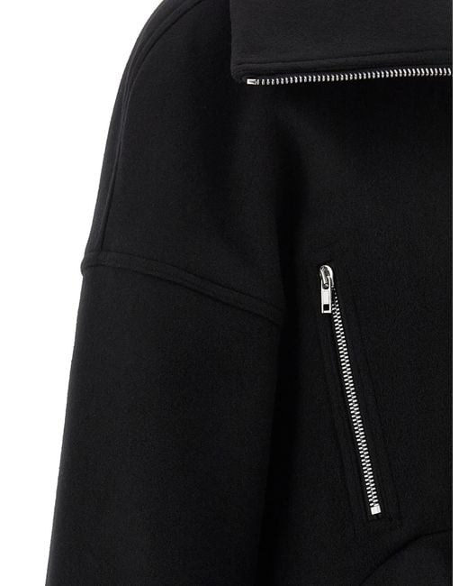 Rick Owens Black Draculimo' Coat