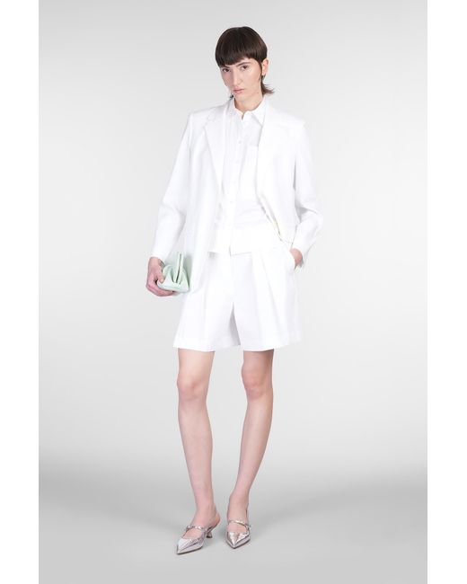 Theory White Blazer