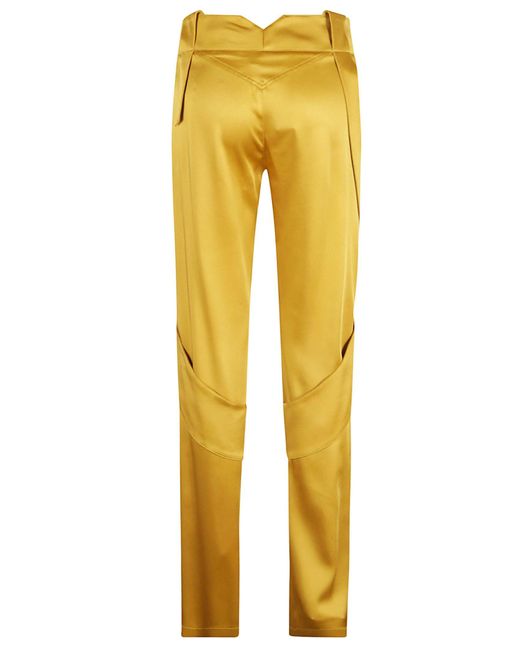 Blumarine Yellow Trousers