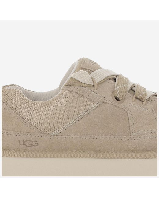 Ugg Natural Sneakers Lo Lowmel Leather Trainers