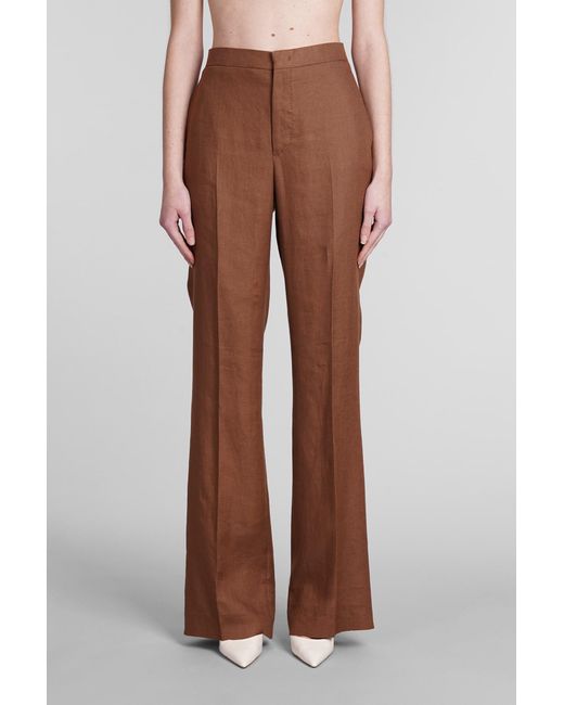 Tagliatore 0205 T-parigi In Brown Linen