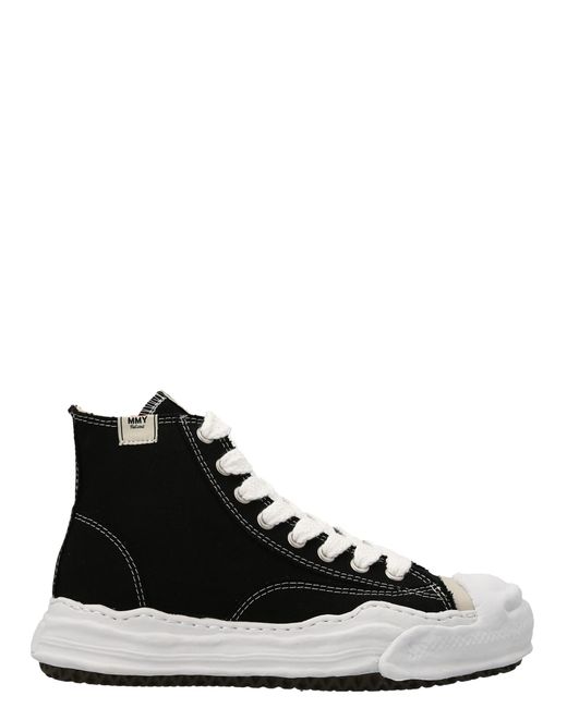 Maison Mihara Yasuhiro Black 'Hank High' Sneakers