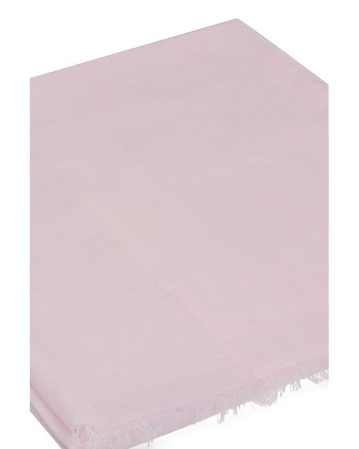 Max Mara Pink Cashmere Scarf