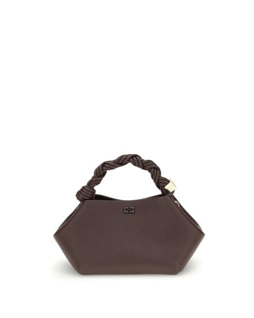 Ganni Brown Bou Small Handbag