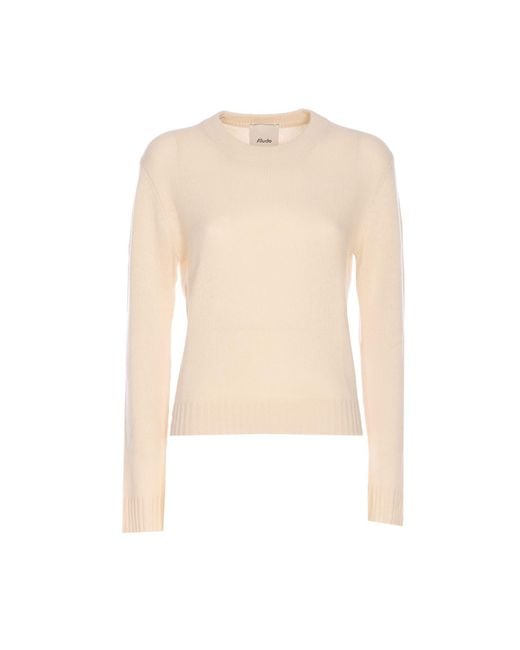 Allude White Sweater