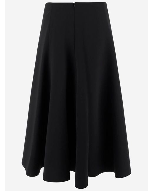 Jacquemus Black La Jupe Triangle Skirt