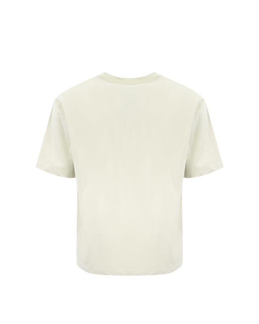 DSquared² White Cotton T-Shirt With Icon Print for men