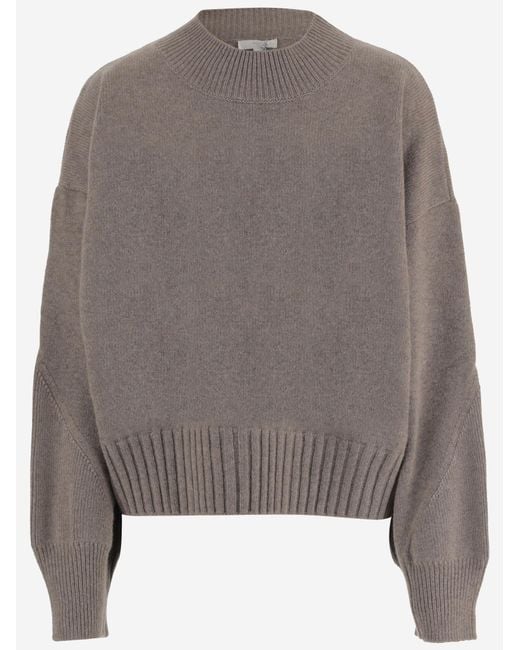 Malo Gray Cashmere Sweater