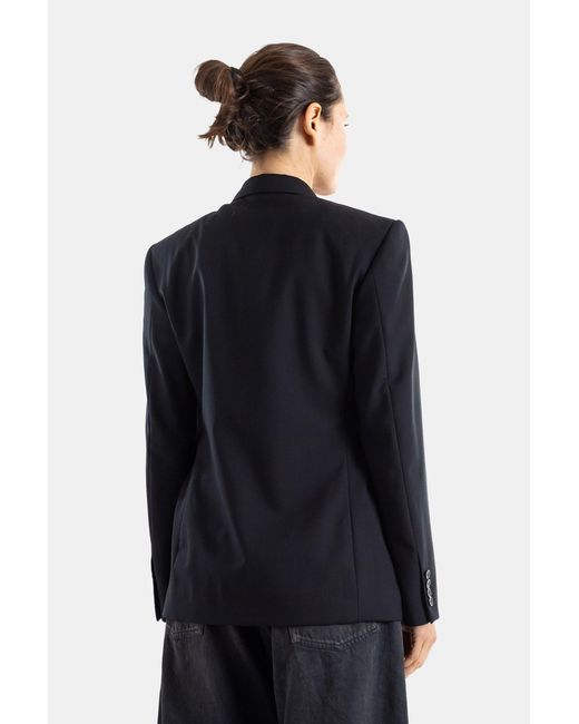 Balenciaga Blue Two-Button Tailored Jacket for men