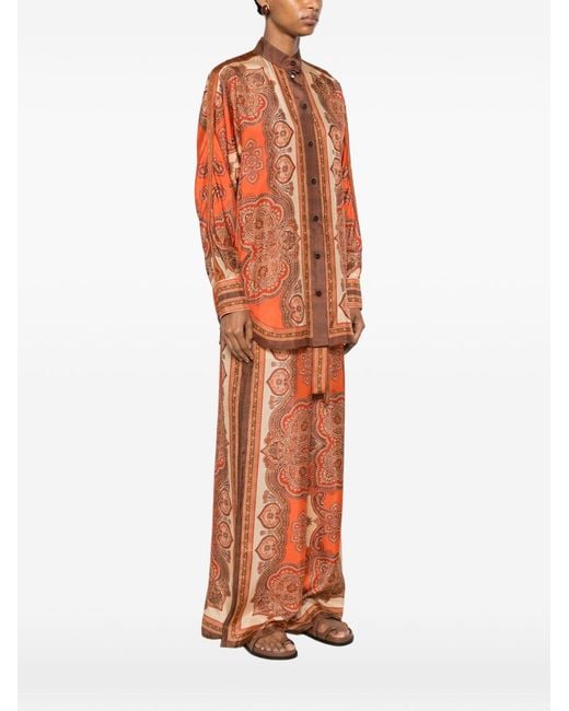Zimmermann Orange Shirts
