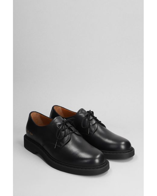 Common Projects Gray Lace Up Shoes for men