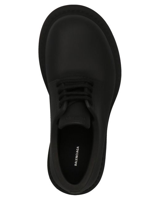 Balenciaga Black Steroid Lace-Up Shoes for men
