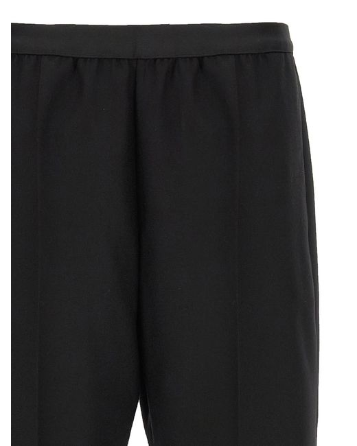 Maison Margiela Black Wool Pants