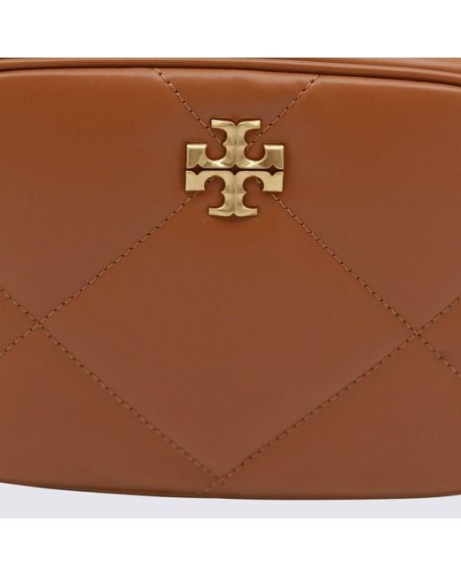 Tory Burch Brown Leather Shoulder Bag