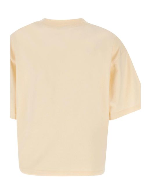 Woolrich White Graphic Cotton T-Shirt