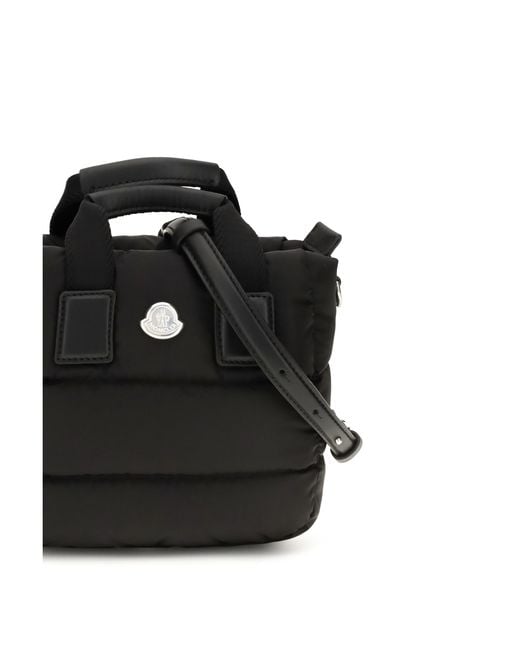Moncler Black Caradoc Mini Handbag Nylon Shoulder Bags