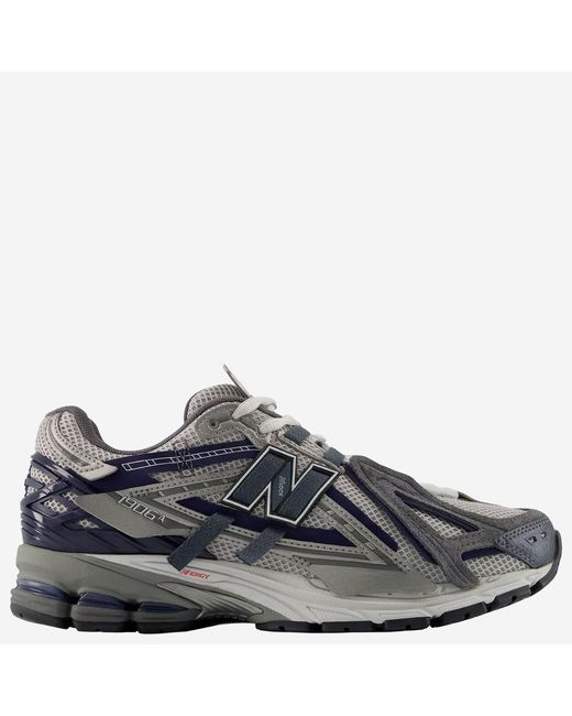 New Balance Black Sneakers 1906A Synthetic/Mesh Trainers