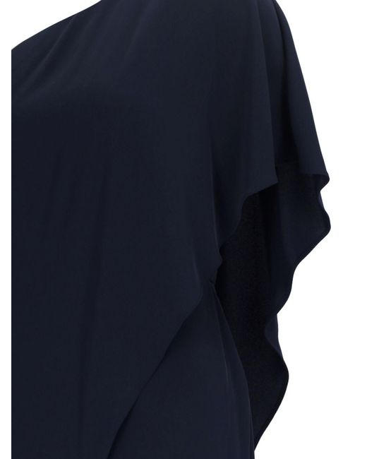 【Polo Ralph Lauren】Asymmetric one-piece jumpsuit Polo Ralph Lauren Asymmetric One-Piece Jumpsuit in Blue