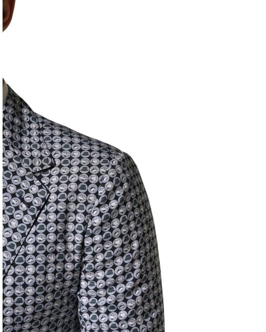 Dolce & Gabbana Blue Blazers for men