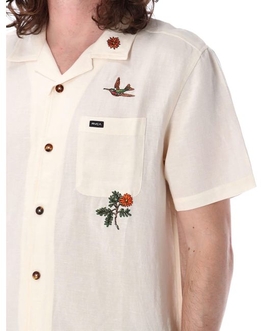RVCA White Nectar Shirt for men