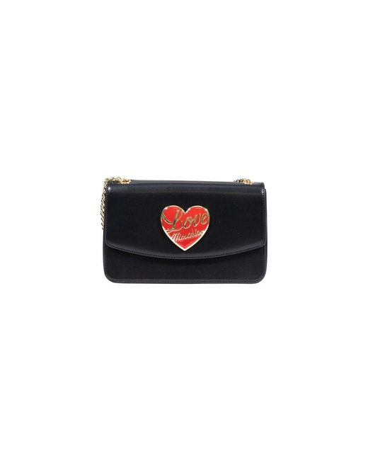 Love Moschino Black Polyethylene Handbag