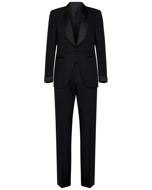 Tom Ford Black Atticus Suit for men
