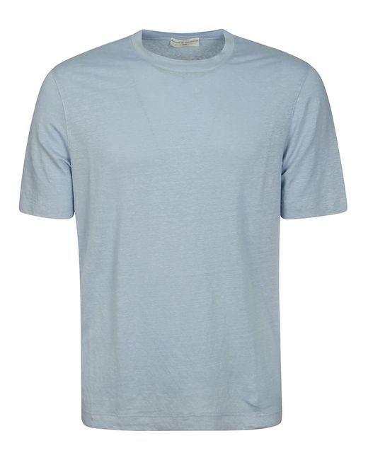 FILIPPO DE LAURENTIIS Blue Tshirt Ss for men