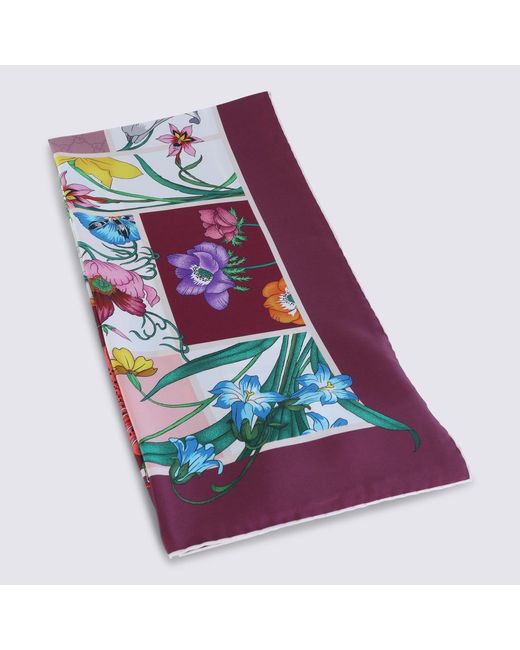 Gucci Purple Scarfs _Silk
