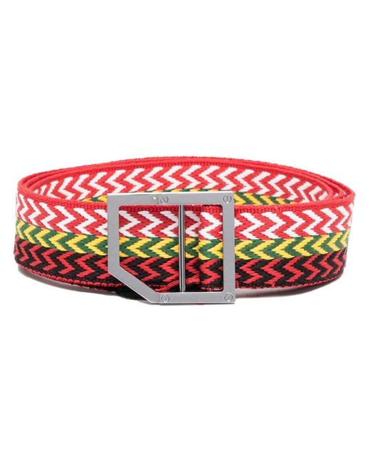Lanvin Multicoloured Curb Belt for men
