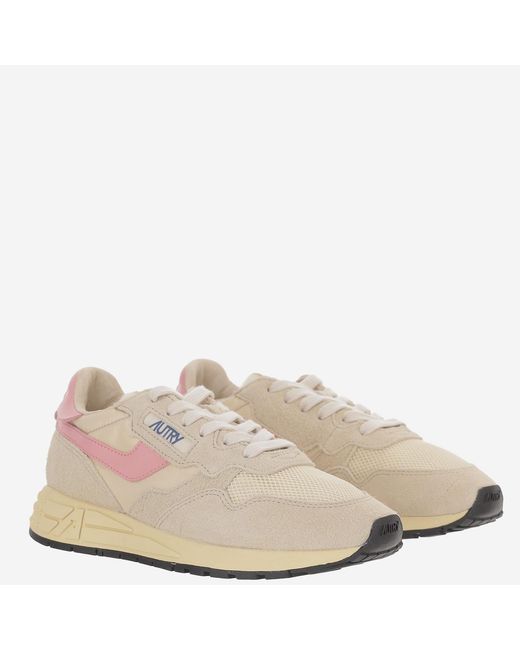 Autry Natural Sneakers Reelwind Leather Trainers