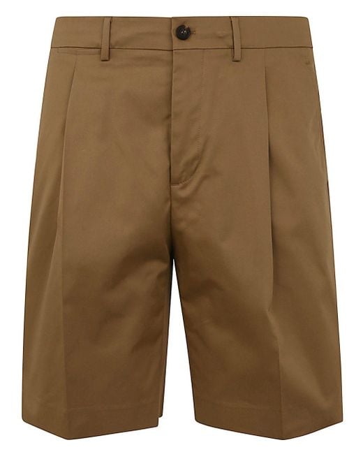 Golden Goose Deluxe Brand Green Golden M`s Shorts Pants for men