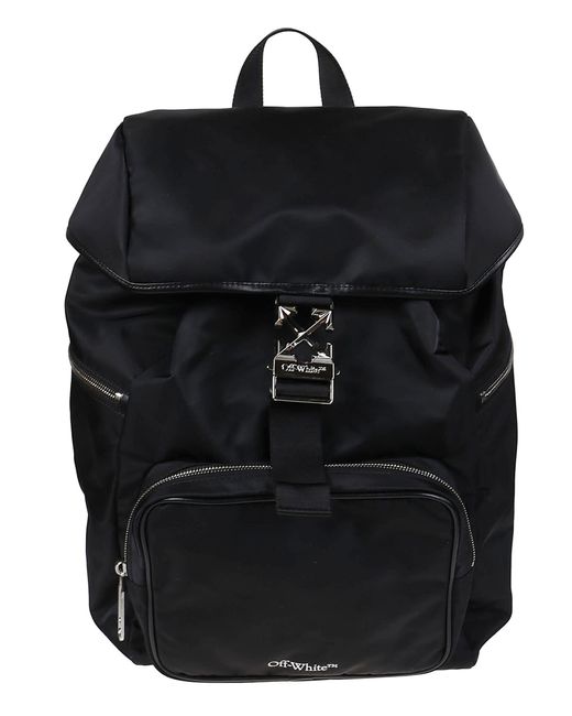 Off-White c/o Virgil Abloh Arrow Tuc Backpack in Black for Men | Lyst