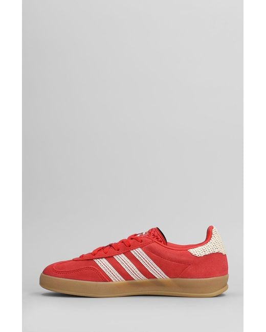 Adidas Red Gazelle Indoor Sneakers