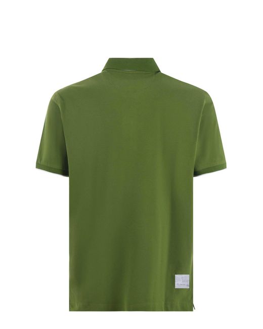 La Martina Green Polo Shirt for men