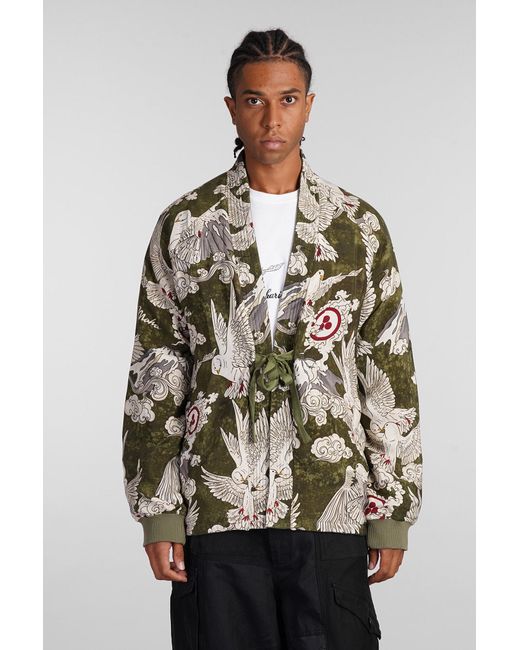 Maharishi Pax Cultura Doves Casual Jacket in Grey for Men Lyst UK