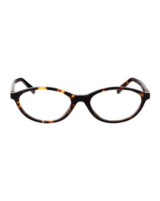 Miu Miu Brown Sunglasses 0Mu 09Xv Acetate Glasses & Frames