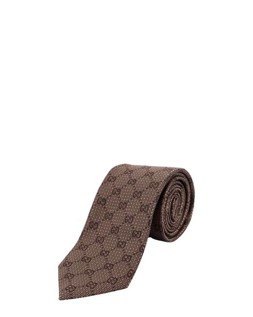 Gucci Brown Tie for men
