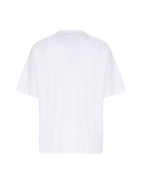 Jacquemus White Typo T-Shirts