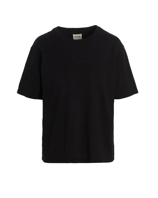 Khaite Black Mae' T-Shirt