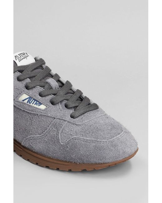 Autry Gray Windspin Sneakers for men