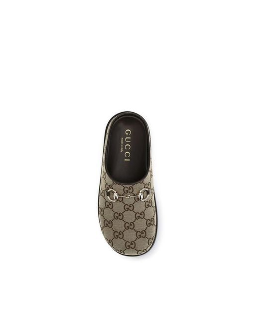 Gucci Natural Rubber Mules