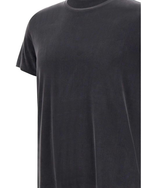 Rrd Black Cupro Shirty T-Shirt for men
