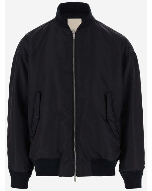 Emporio Armani Blue Sustainable Collection Bomber Jacket for men