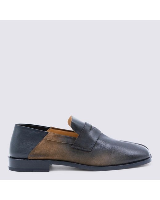 Maison Margiela Blue Flat Shoes Pbv for men